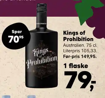 Kvickly Kings of Prohibition tilbud