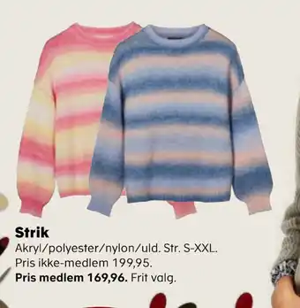 Kvickly Strik tilbud