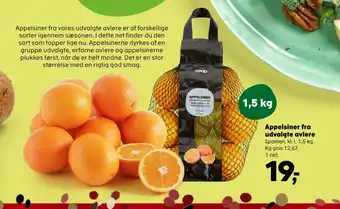 SuperBrugsen Appelsiner fra udvalgte avlere tilbud