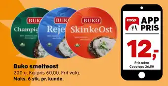 Kvickly Buko smelteost tilbud