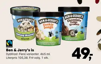 Kvickly Ben & Jerry's is tilbud