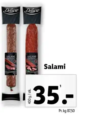 Lidl Salami tilbud
