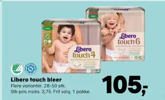 Libero touch bleer