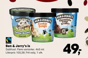 SuperBrugsen Ben & Jerry's is tilbud