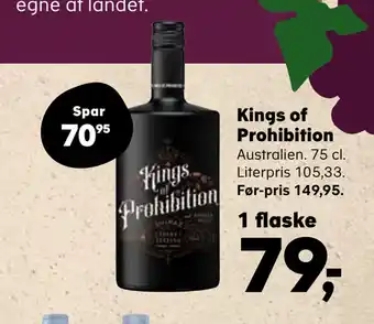SuperBrugsen Kings of Prohibition tilbud