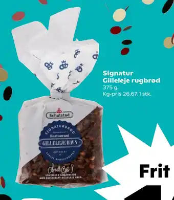 SuperBrugsen Signatur Gilleleje rugbrød tilbud