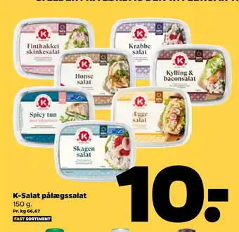 Netto K-Salat pålægssalat tilbud