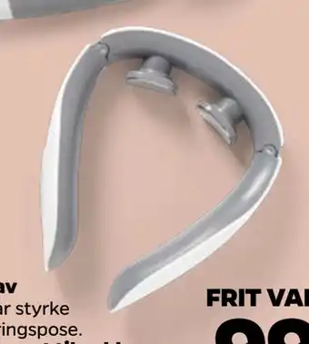Netto Massageapparat til nakke tilbud