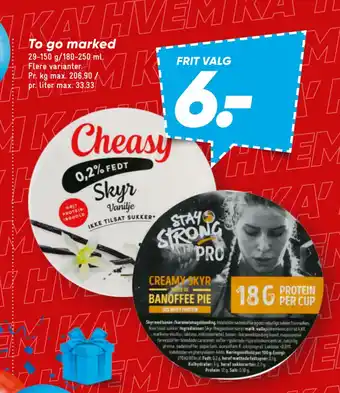 Bilka To go marked tilbud