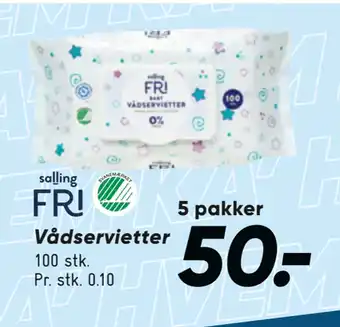 Bilka Vådservietter tilbud