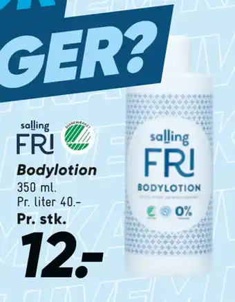 Bilka Bodylotion tilbud