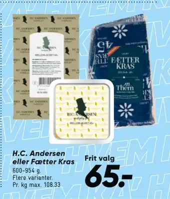 H.C. Andersen eller Fætter Kras