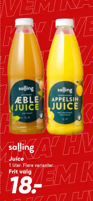 Bilka Juice tilbud