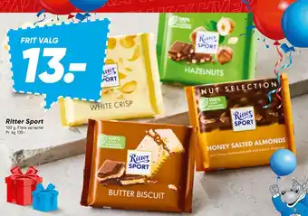 Bilka Ritter Sport tilbud