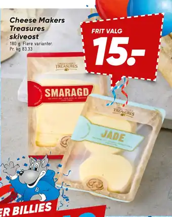Cheese Makers Treasures skiveost