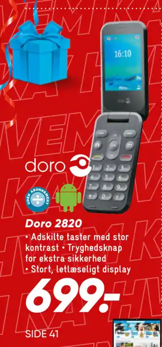Bilka Doro 2820 tilbud
