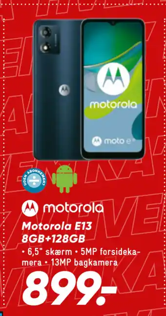 Bilka Motorola E13 8GB+128GB tilbud