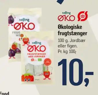 Føtex Økologiske frugtstænger tilbud