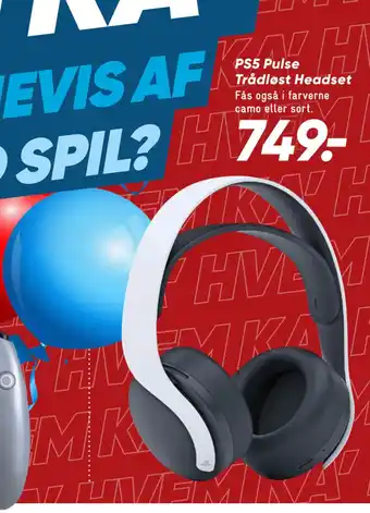 Bilka PS5 Pulse Trådløst Headset tilbud