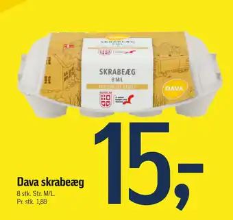 Føtex Dava skrabeæg tilbud