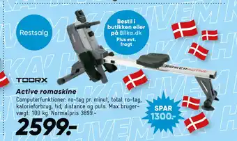 Bilka Active romaskine tilbud