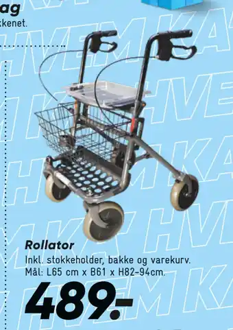 Bilka Rollator tilbud