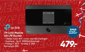 Bilka TP-Link Mobile 4G LTE Router tilbud