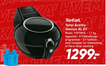 Bilka Tefal Actifry Genius XL 2i1 tilbud