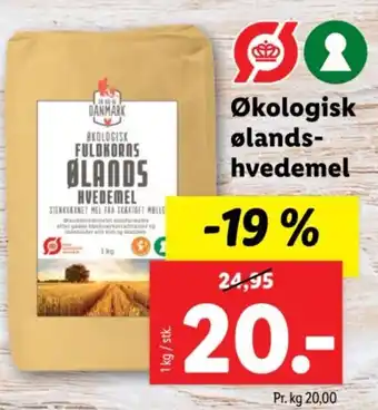 Lidl Økologisk ølands- hvedemel tilbud