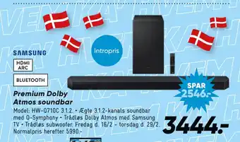 Bilka Premium Dolby Atmos soundbar tilbud