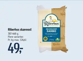 Føtex Riberhus skæreost tilbud
