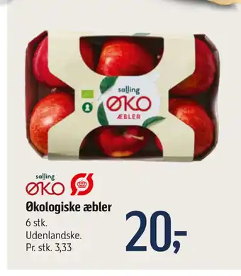 Føtex Økologiske æbler tilbud