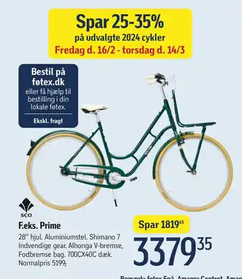 Føtex Prime tilbud