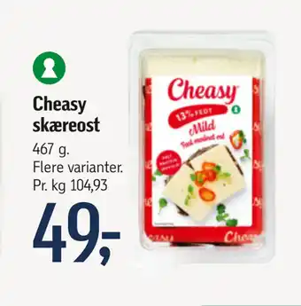 Føtex Cheasy skæreost tilbud