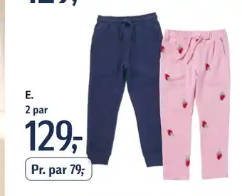 Føtex Sweatbukser tilbud
