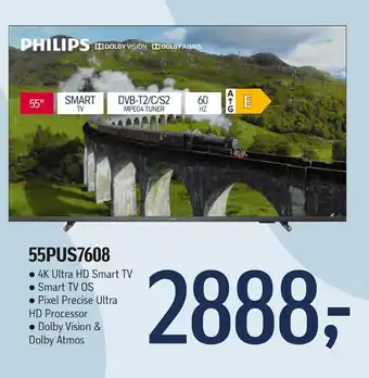 Føtex Philips 55PUS7608 tilbud
