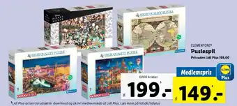 Lidl Puslespil tilbud
