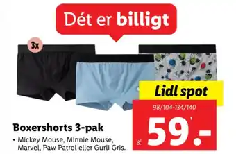 Lidl Boxershorts 3-pak tilbud