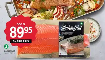 MENY LAKSEFILET tilbud
