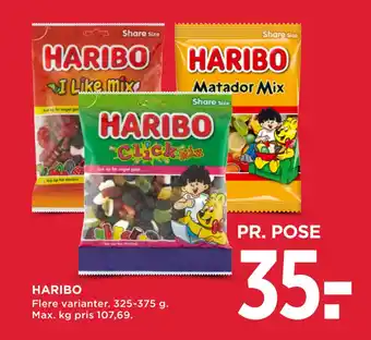 MENY HARIBO tilbud