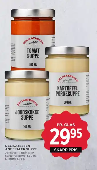MENY DELIKATESSEN ANBEFALER SUPPE tilbud