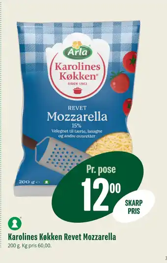 Min Købmand Karolines Køkken Revet Mozzarella tilbud