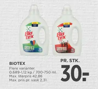 MENY BIOTEX tilbud