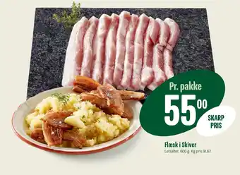 Min Købmand Flæsk i Skiver tilbud