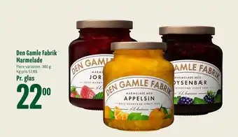 Min Købmand Den Gamle Fabrik Marmelade tilbud