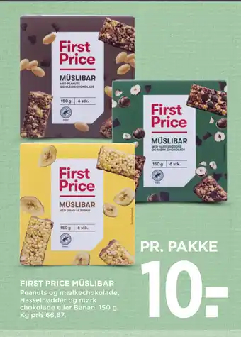 FIRST PRICE MÜSLIBAR