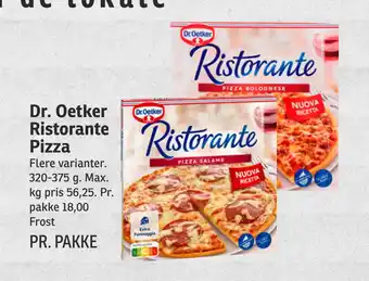 SPAR Dr. Oetker Ristorante Pizza tilbud