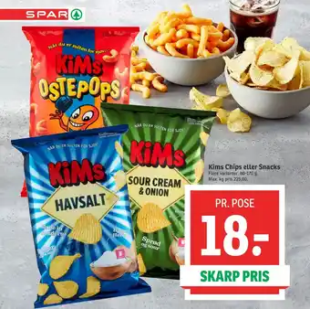 Kims Chips eller Snacks