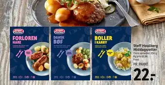 SPAR Steff Houlberg Middagsretter tilbud
