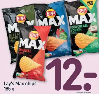 REMA 1000 Lay's Max chips tilbud
